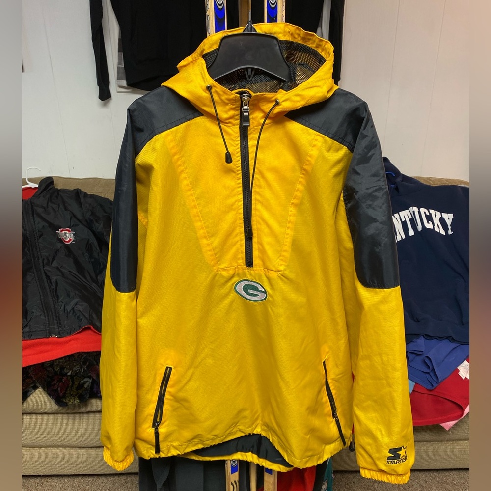 Green Bay Packers NFL Starter quarter zip up jacket